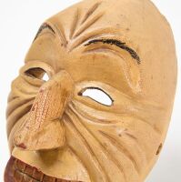 White False Face Society Beggar Mask - 6
