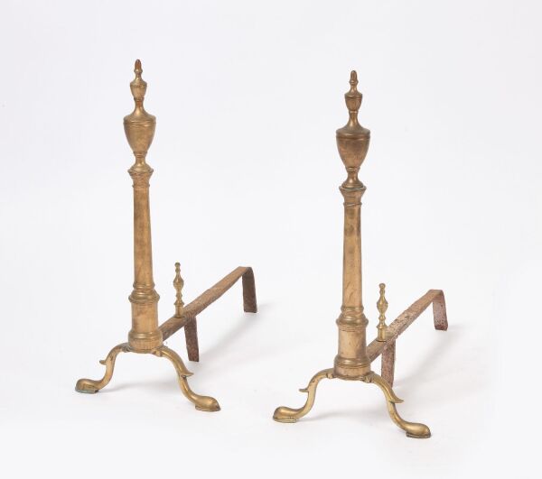 Pair of Federal Andirons
