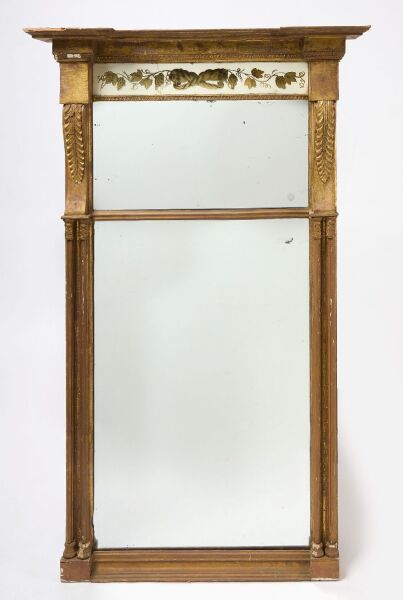 Large Two-Part Federal Mirror