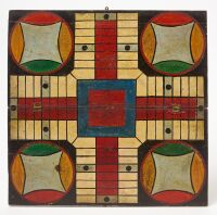Folding Parcheesi Gameboard