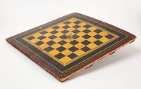 Checker Board with Blue Bird - 3