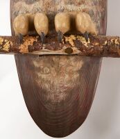 Owl Decoy, signed 'DVC' - 4