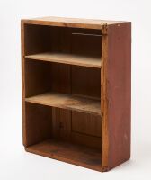 Countertop Cupboard in Red Paint - 3