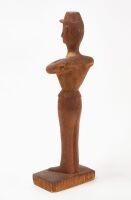Folk Art Figure of a Captain Jinx with Crossed Arms - 3