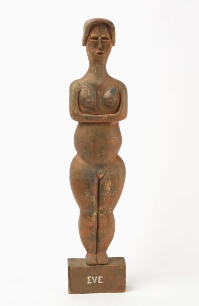 Folk Art Figure of Eve