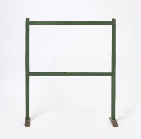 Quilt Rack in Green Paint