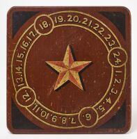 Spinner Gameboard with Checkers on Reverse