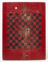 Parcheesi Gameboard with Checkers on Reverse - 2
