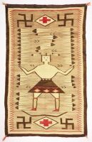 Navajo Yei Rug with Single Figure