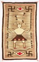 Navajo Yei Rug with Single Figure - 2