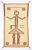 Navajo Yei Rug with Single Figure