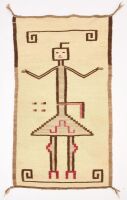 Navajo Yei Rug with Single Figure - 2