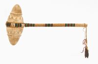 Native American Skull Cracker with Beadwork - 2