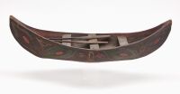 Pacific Northwest Painted Canoe Model
