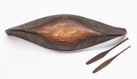Pacific Northwest Painted Canoe Model - 3