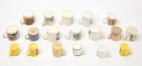 Eighteen Child's Staffordshire Cups - 2