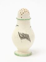 Pearlware Pepper Pot with American Eagle - 2