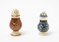 Two Mocha Pepper Pots