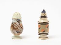 Two Mocha Pepper Pots - 2