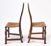 Assembled Set of Four Spanish Foot Dining Chairs - 2