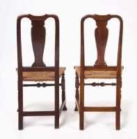 Assembled Set of Four Spanish Foot Dining Chairs - 3