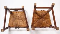 Assembled Set of Four Spanish Foot Dining Chairs - 4