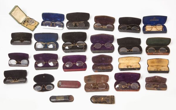 Group of Antique Gold-Filled Eyeglasses