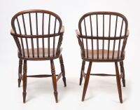 Set of Six English Windsor Chairs - 3