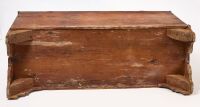 Red Painted Blanket Chest - 4
