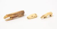 Three Inuit Bear Figures