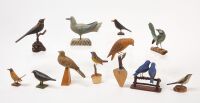 Group of Carved and Painted Birds - 2