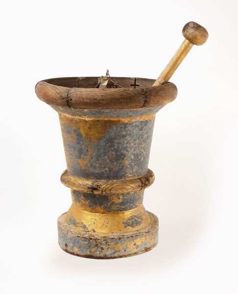 Mortar and Pestle Apothecary Trade Sign