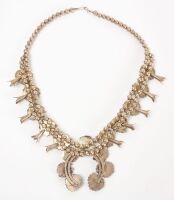 Navajo Squash Blossom Necklace - 2