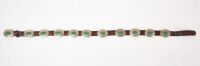 Native American Concho Belt with Turquoise