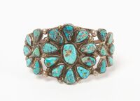 Navajo Turquoise Cuff Bracelet