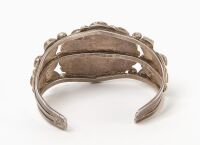 Navajo Turquoise Cuff Bracelet - 2