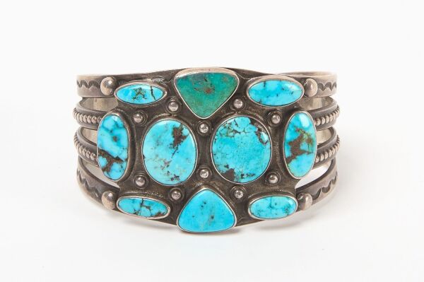 Navajo Four-Strand Silver Cuff