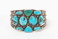 Navajo Four-Strand Silver Cuff