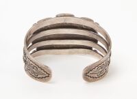 Navajo Four-Strand Silver Cuff - 2