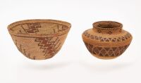 Small Pima Basket and Bottleneck Basket