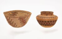 Small Pima Basket and Bottleneck Basket - 2