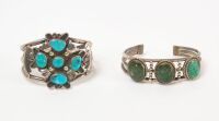 Two Navajo Cuff Bracelets