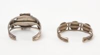 Two Navajo Cuff Bracelets - 2