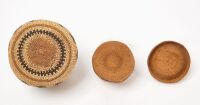 Small Nootka Basket and Rattle Top Basket - 3
