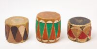 Three Cochiti Pueblo Drums