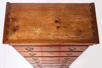 Tall Six Drawer Chippendale Chest - 2