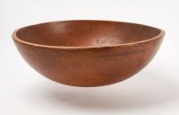 Large Turned Wooden Bowl