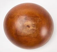 Large Turned Wooden Bowl - 3