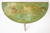 Painted Demi-Lune Table - 2