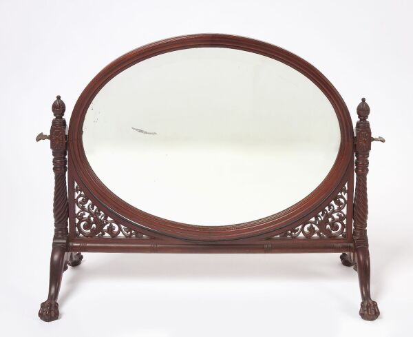 Claw-Foot Petticoat Mirror